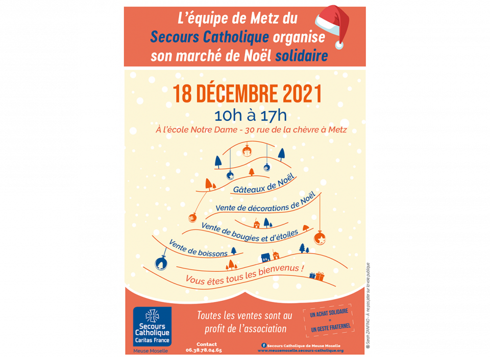 Marché de Noël Solidaire à Metz